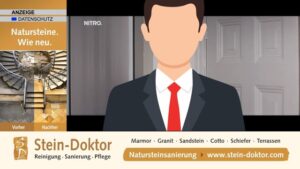 Stein Doktor regionale TV Werbung
