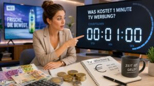 Was kostet 1 Minute Werbung im TV