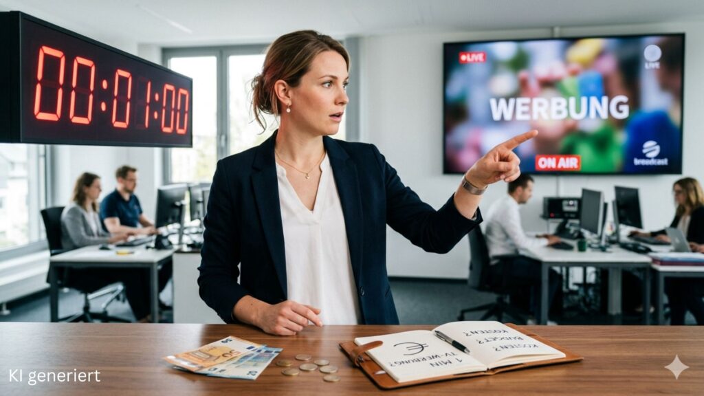 Was kostet eine Minute TV Werbung